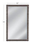 Vallente - Floor Mirror - Dark Gray