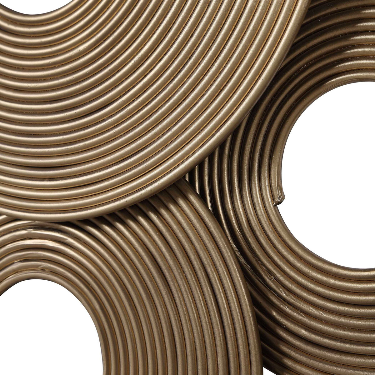 Ahmet - Rings Wall Decor - Gold