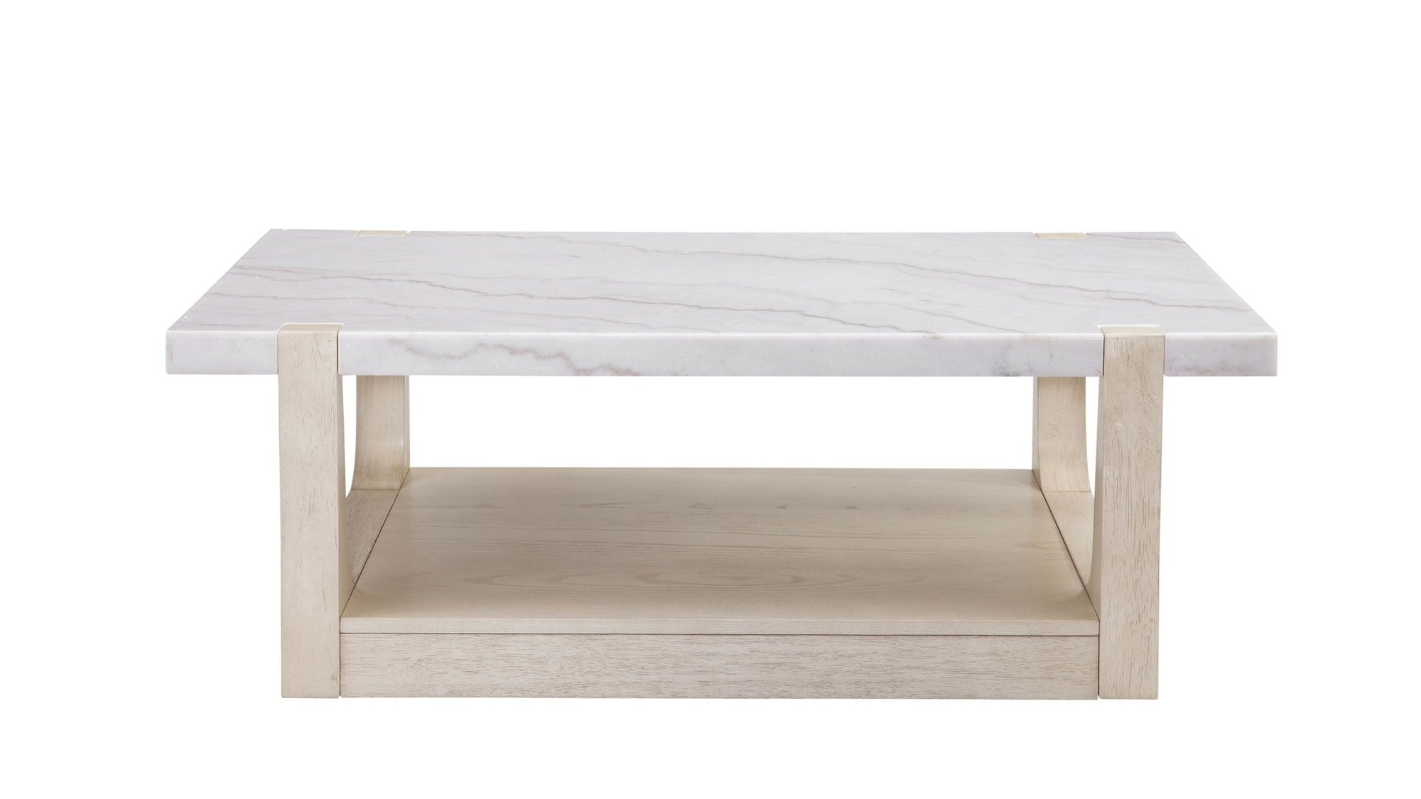 Newport - Rectangle Cocktail Table - White