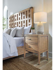 Vineyard Row - Two Drawer Nightstand - Light Brown