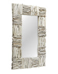 Lathey - Teak Mirror - Woodtone