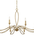 Corella - 8 Light Chandelier - Gold