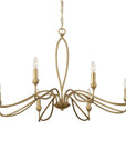 Corella - 8 Light Chandelier - Gold
