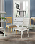 Charleston - Upholstered Seat Side Chair Set of 2