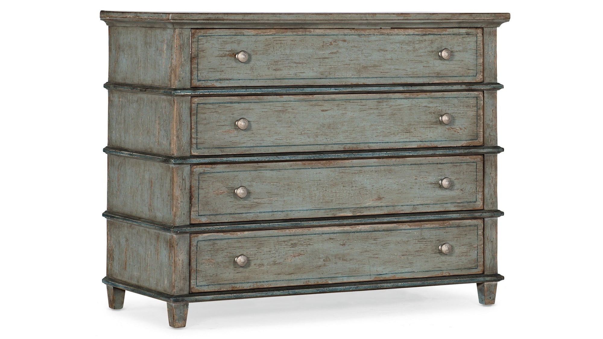 Alfresco - Costiere Chest - Light Blue / Light Brown