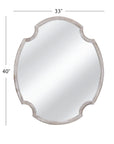 Fairvale - Wall Mirror - White Wash