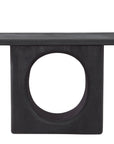 Compass - Console Table - Black