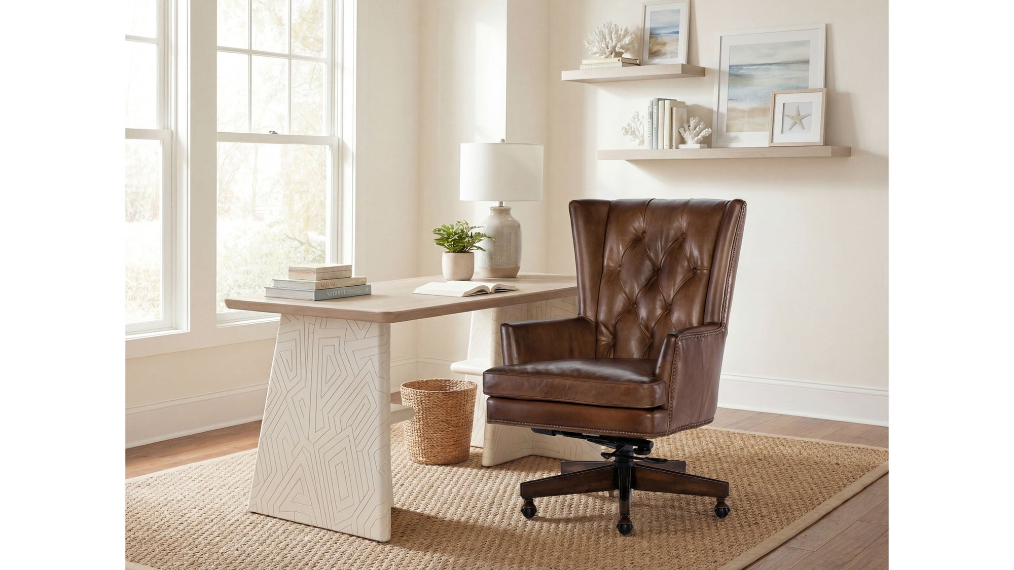EC - Finley Executive Chair - Dark Brown