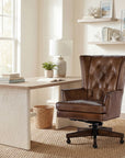 EC - Finley Executive Chair - Dark Brown