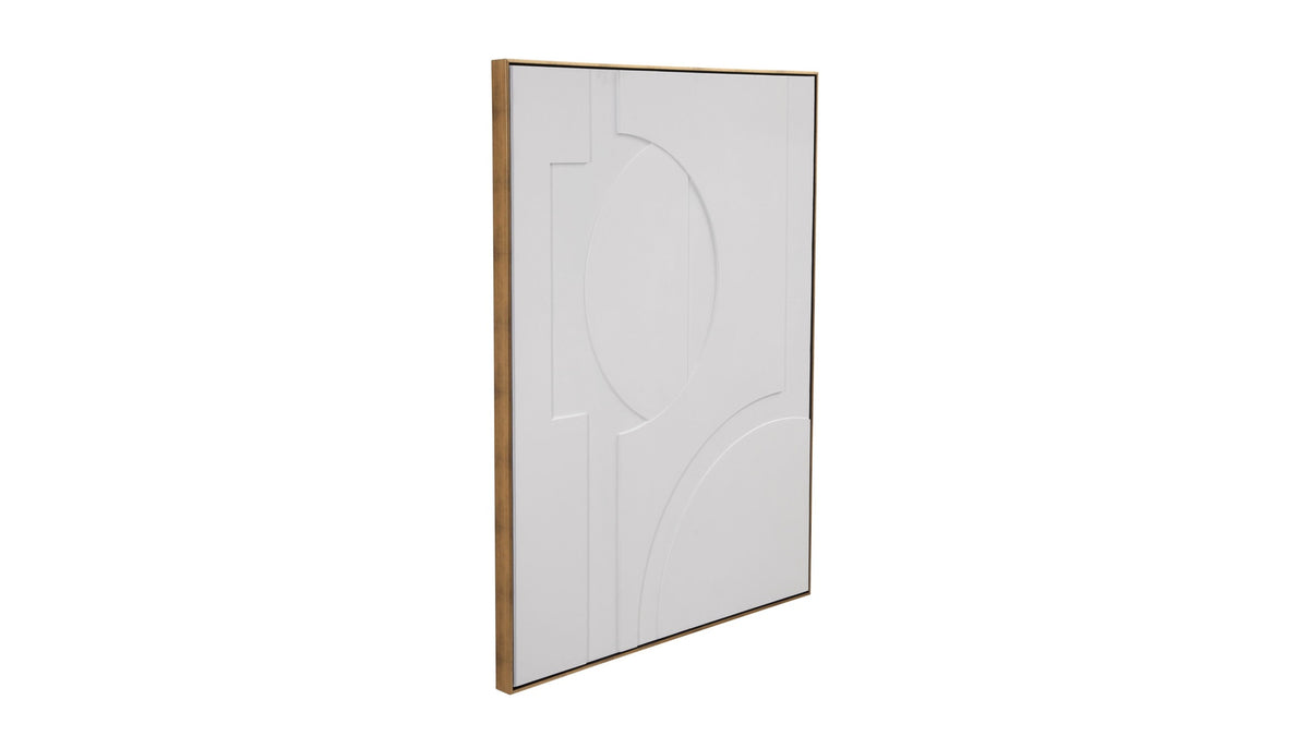 Thelonious Wall Art - White