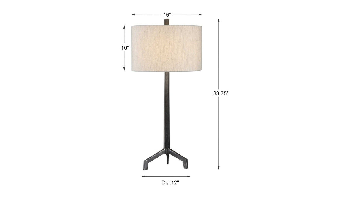 Ivor - Cast Iron Lamp