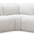 MS - Anaheim Seven-Piece Power Sectional - White