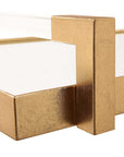 Deki - Mirrored Tray - Gold