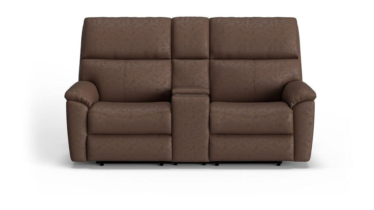 Porter - Power Reclining Loveseat With Console, Power Headrest, & Lumbar