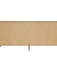 Coast - 6 Drawer Rattan Chest - Woodtone