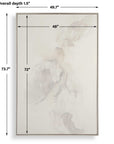 Evaporate - Abstract Art - Brown / Gray / Silver / Woodtone