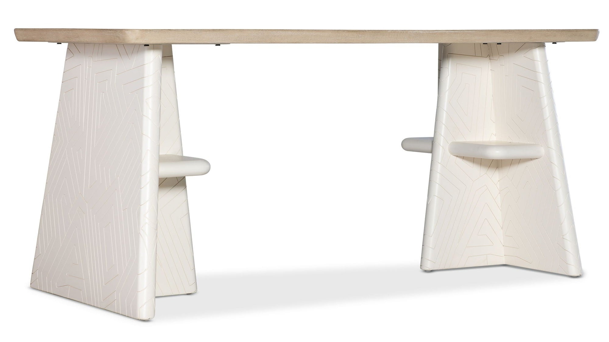 Commerce And Market - Effie Writing Table - White
