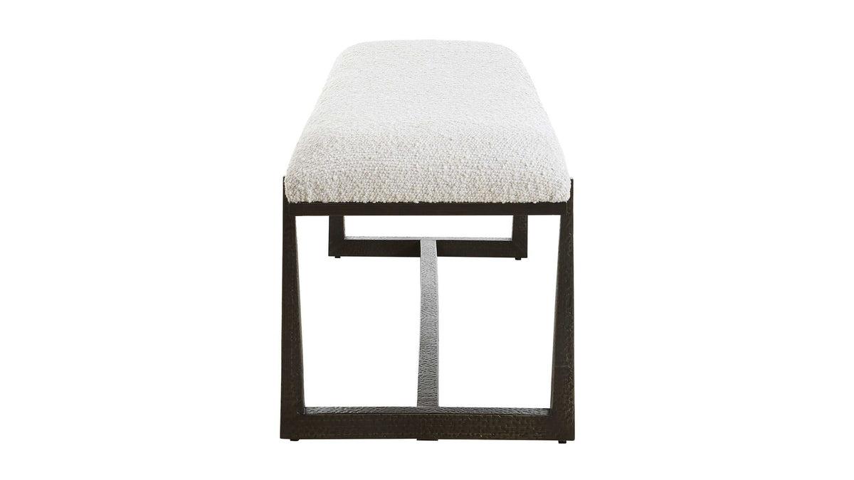 Midas - Long Bench - Black / White