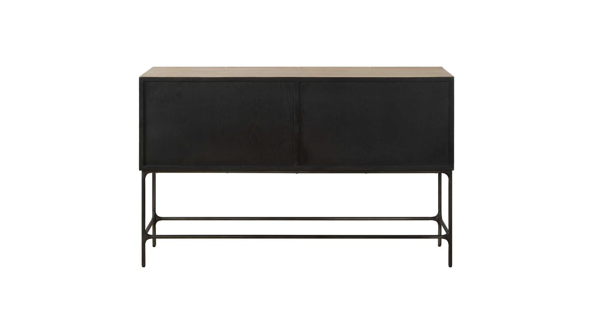 Lunar - 4 Door Elm Wood Cabinet