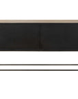 Lunar - 4 Door Elm Wood Cabinet