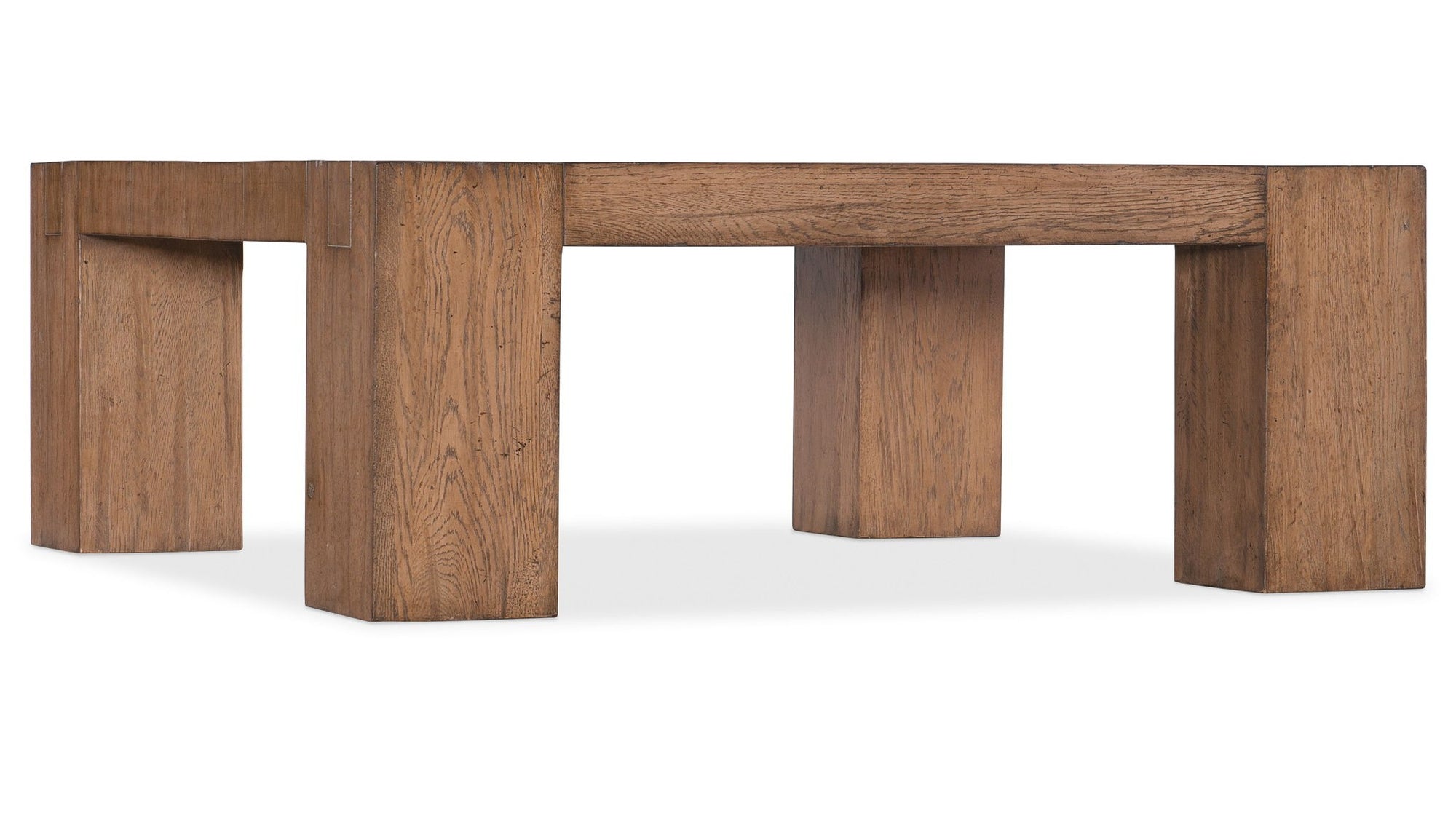 Commerce And Market - Square Cocktail Table - Light Brown