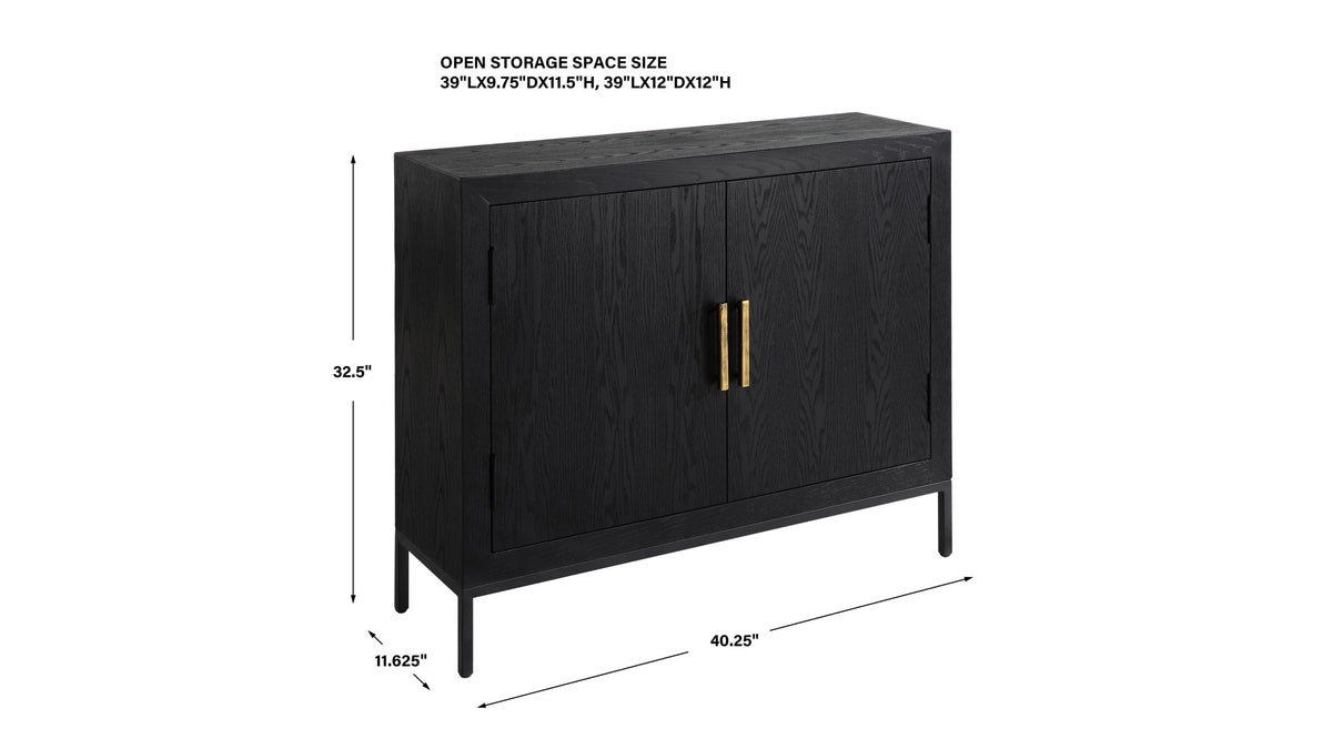 Front Range - Dark Oak 2 Door Cabinet