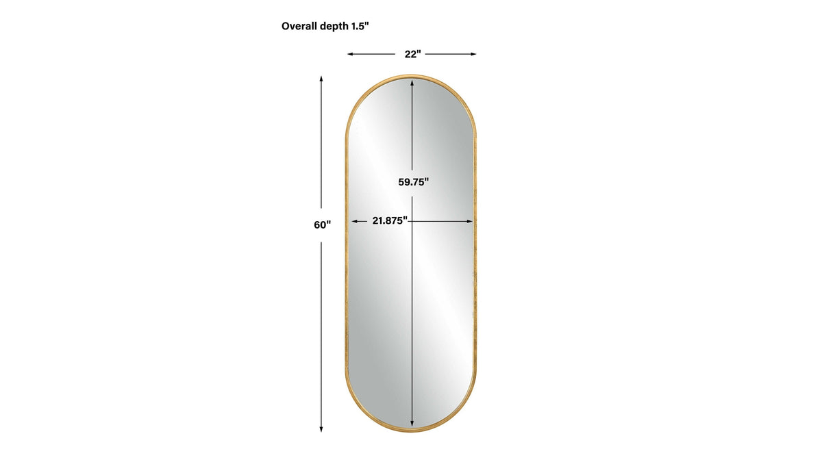 Varina - Oval Mirror