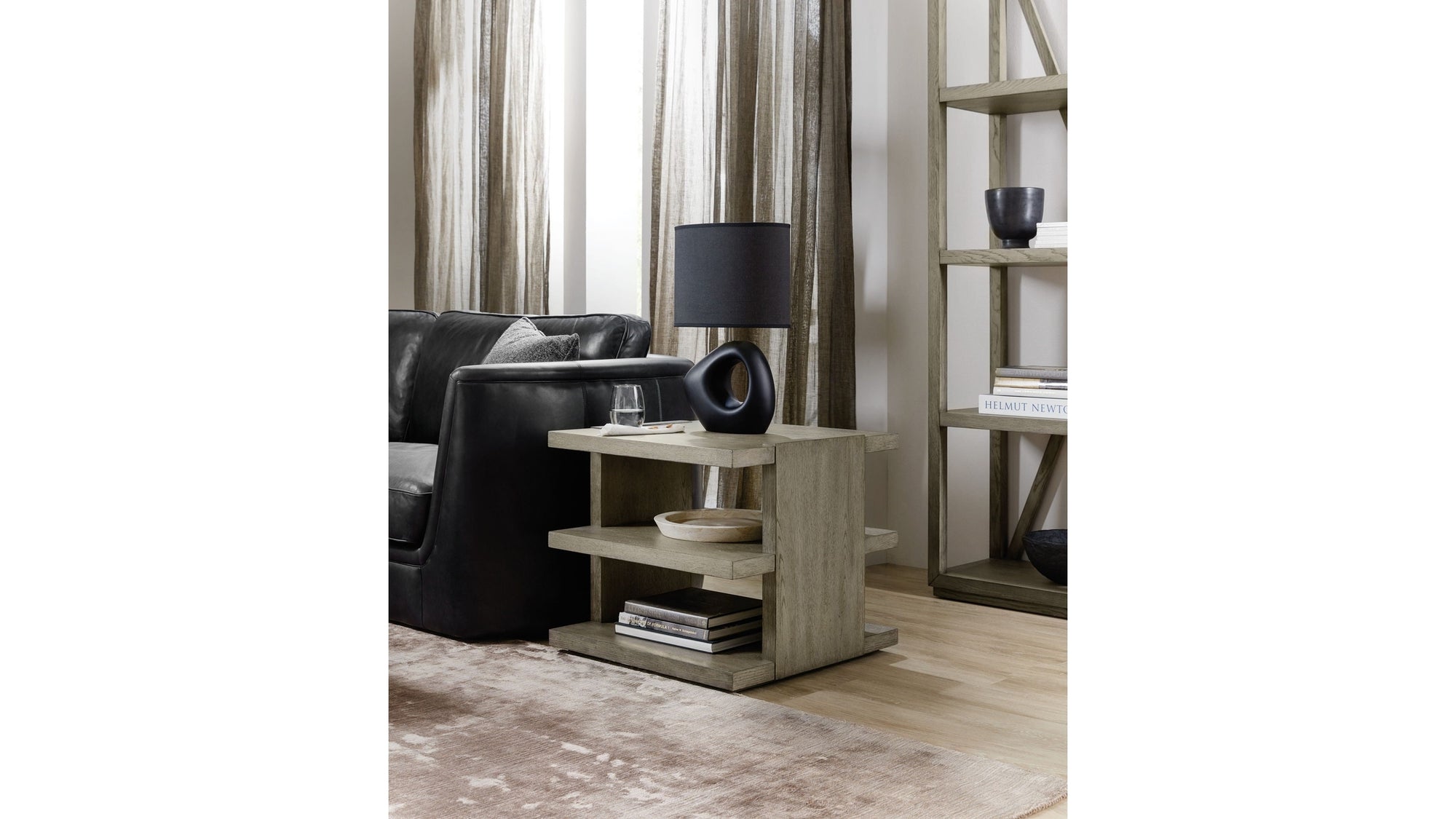 Linville Falls - Overlook Trails End Table - Gray