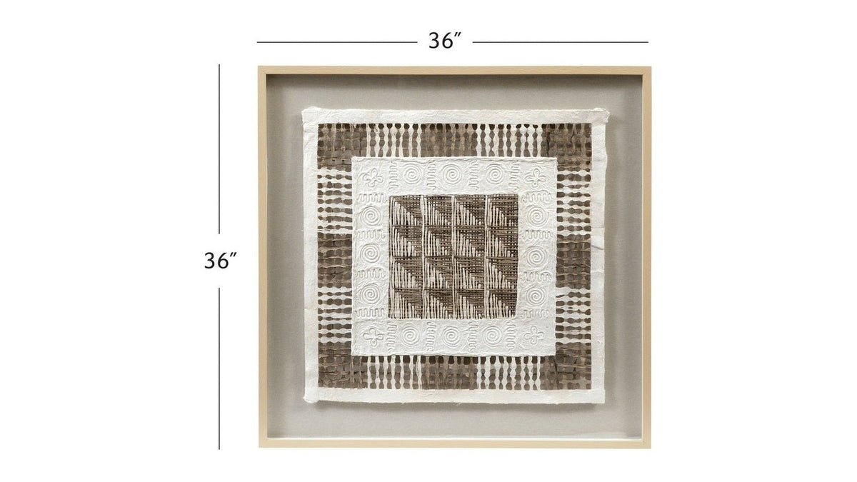 Taughtrope Wall Hanging - Natural Frame