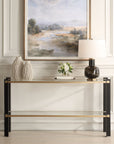 Cunene - Contemporary Console Table - Black