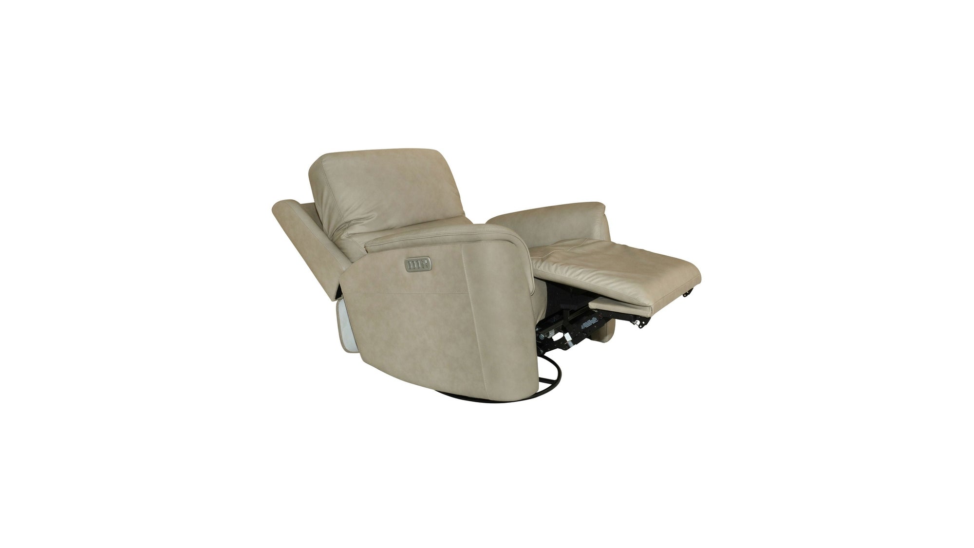 Henry - Power Swivel Gliding Recliner With Power Headrest, Lumbar, Heat & Massage