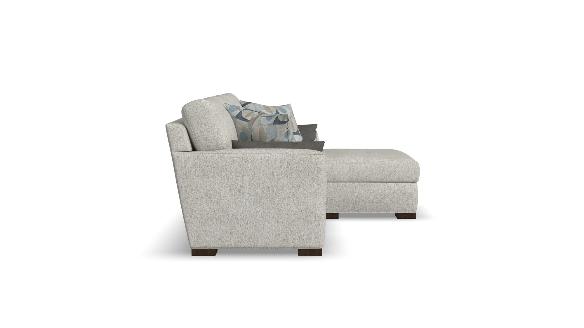 Jasper - Fabric Stationary Reversible Chaise Sofa