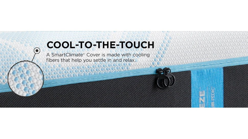 Tempur-Breeze - Soft Mattress - Split Head King