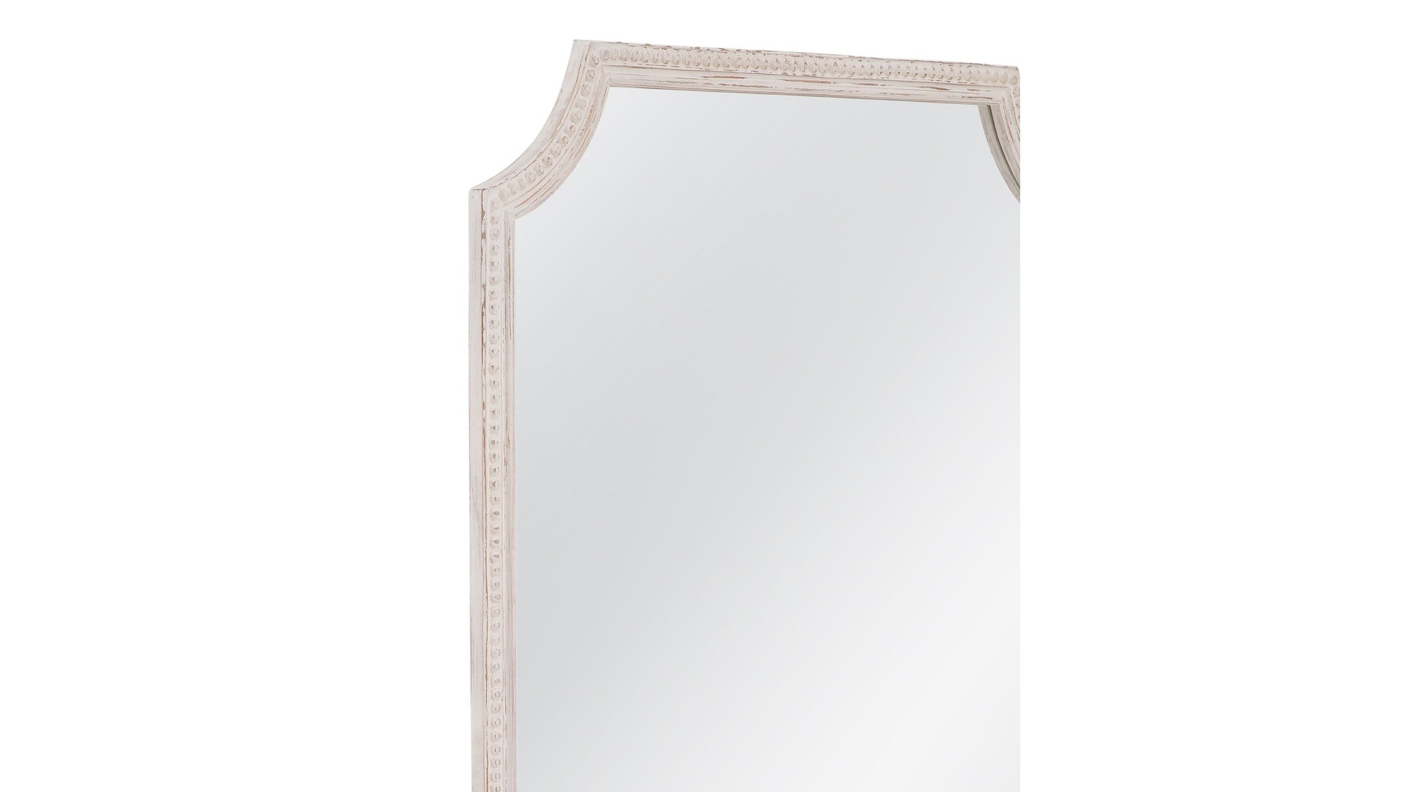Hendrix - Wall Mirror - Distressed White