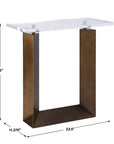 Mcelroy - Modern Side Table - Bronze