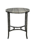 Stonewall - End Table - Silver / Black