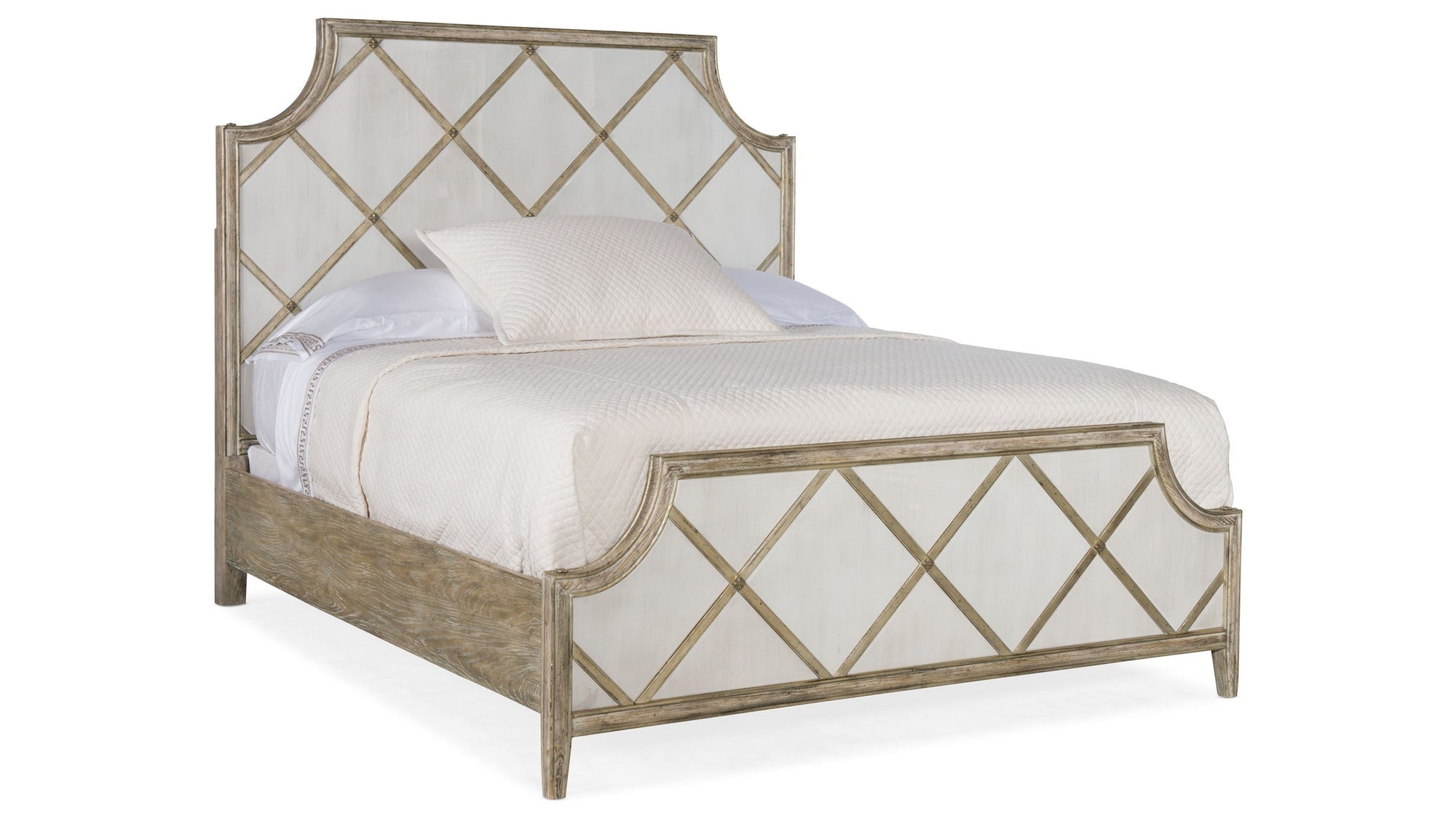 Sanctuary 2 - Diamont King Panel Bed