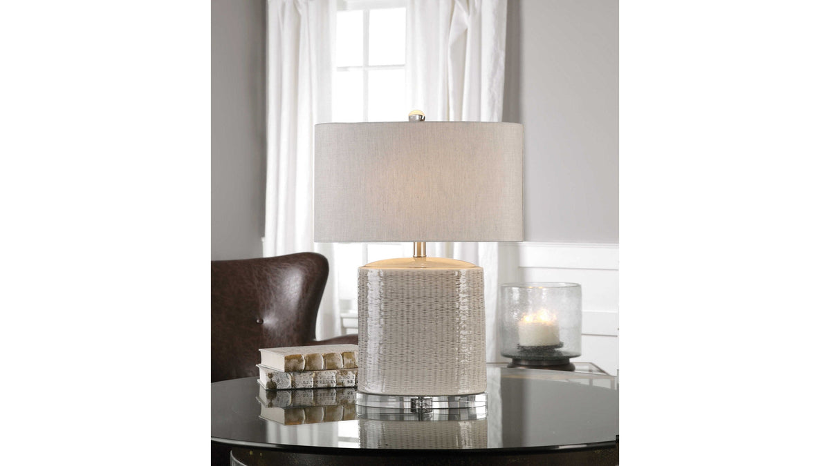 Modica - Ceramic Lamp - Taupe