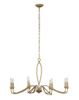 Corella - 8 Light Chandelier - Gold