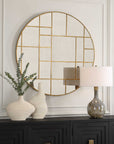 Geometric - Round Mirror