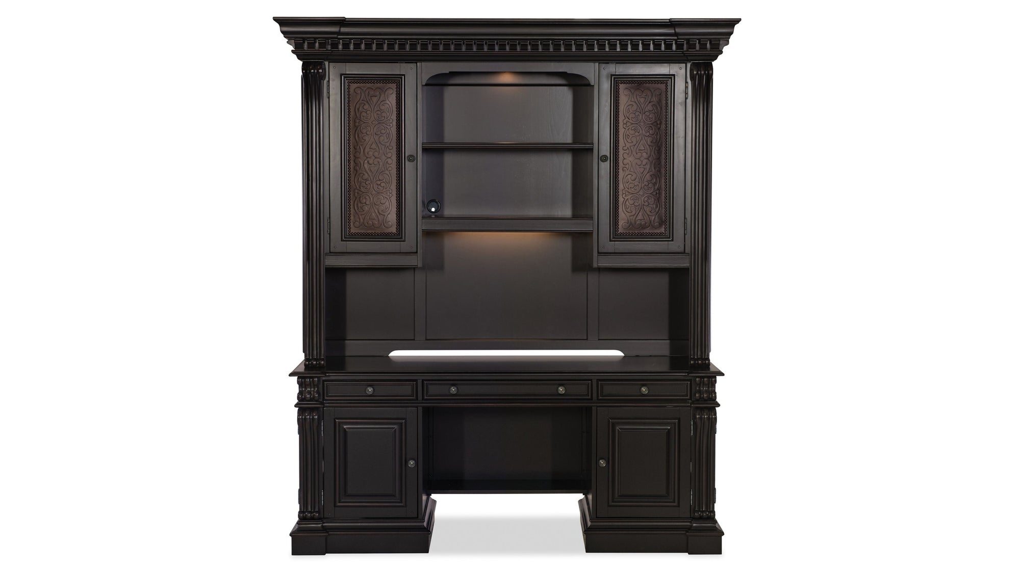 Telluride - Computer Credenza - Black