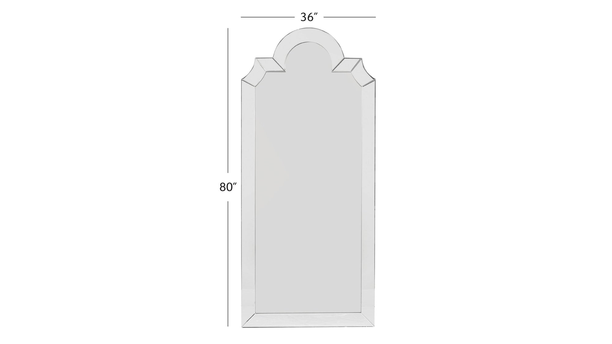 Spica - Wall Mirror - Champagne Silver Leaf