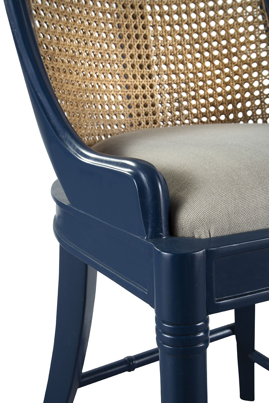 Spoonback - Counter Stool Set of 2 - Blue