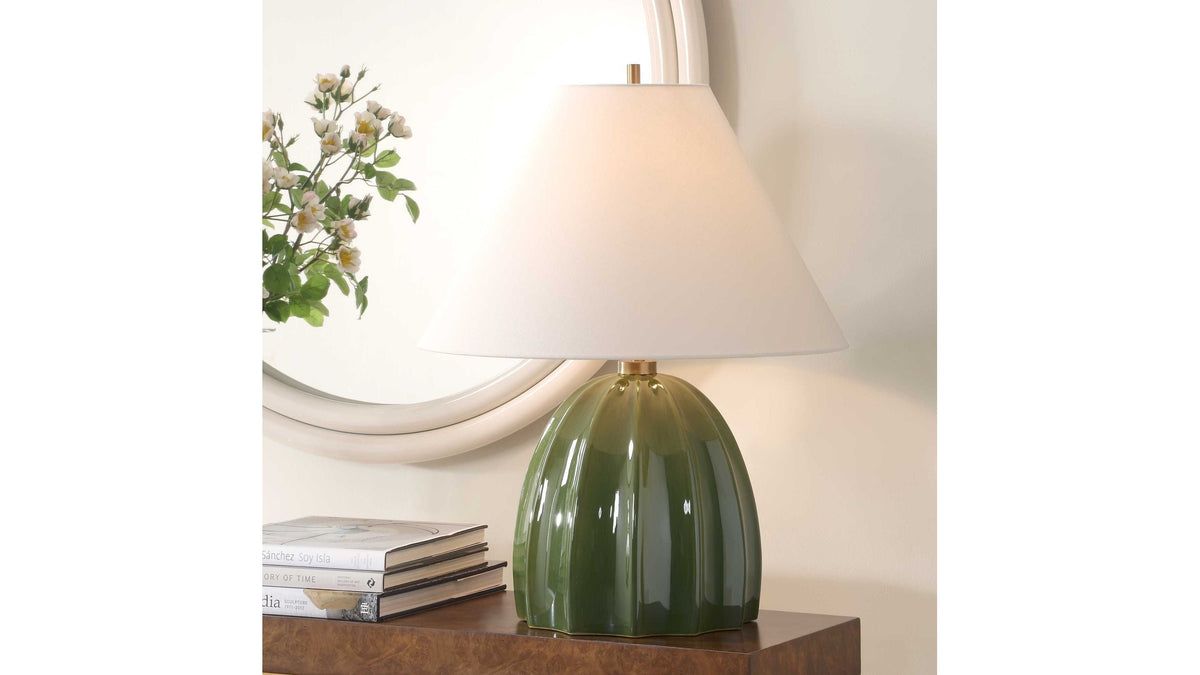 Renna - Table Lamp - Moss Green