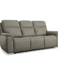 Sawyer - Power Reclining Sofa With Power Headrests & Lumbar