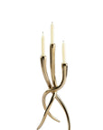Ansley - Taper Candle Holder Set (Set of 2) - Gold