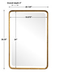 Crofton - Mirror - Antique Gold