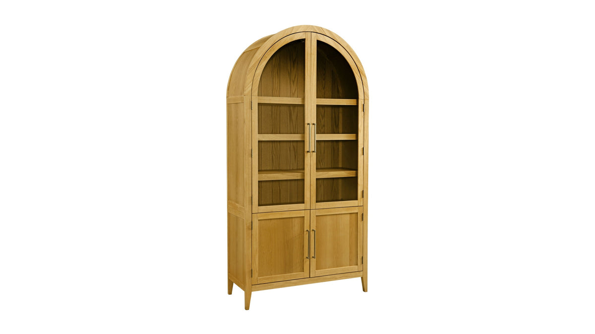 Fynn - Display Cabinet - Blonde Tan