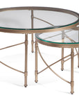 Harrison - Round Nesting Cocktail Table - Gold