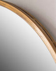 Herleva - Oval Mirror - Gold